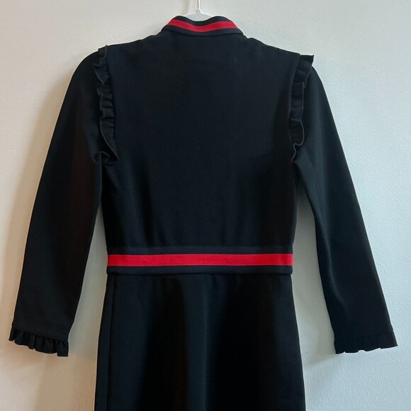 Gucci Sherry Line Dress, Medium Black - Picture 9 of 13